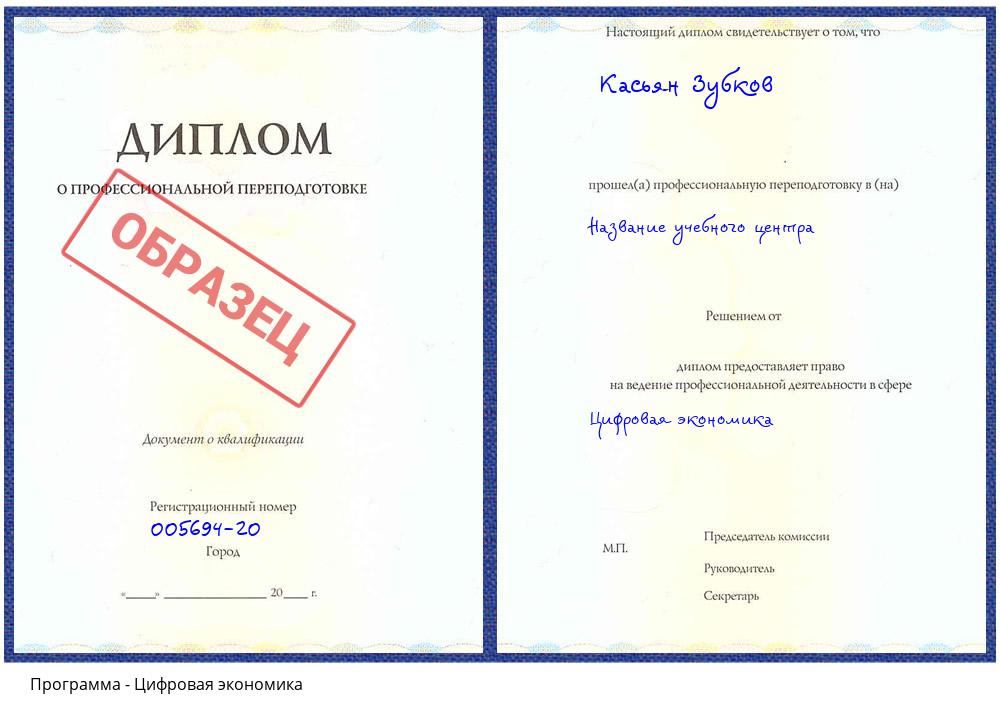 Цифровая экономика Якутск